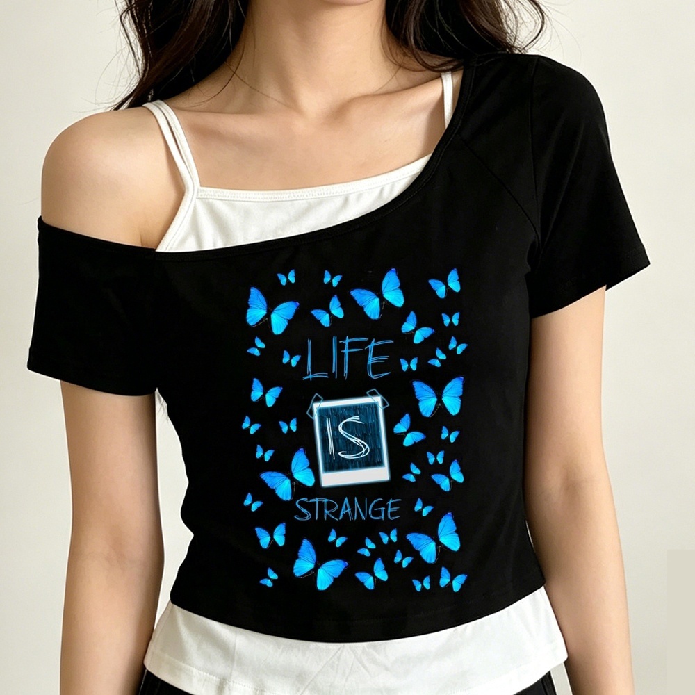 Life Is Strange cropped top te - đánh giá và giá Vintage Fashion For Sale
