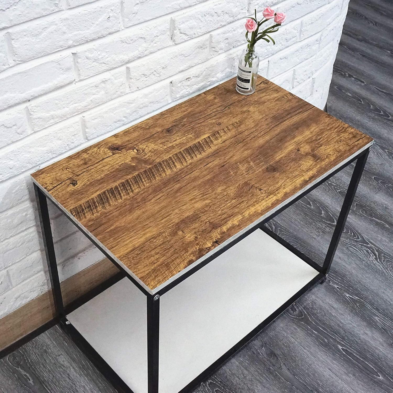 Black Wood Grain Thickening Wa - đánh giá và giá Vintage Fashion Wallpaper