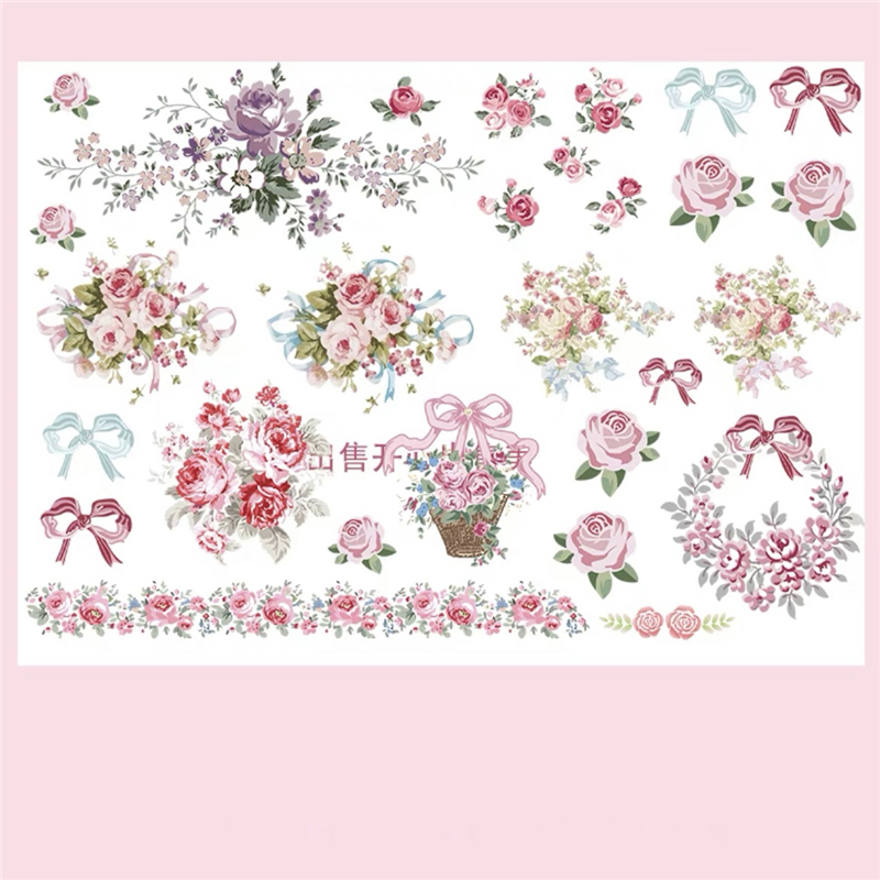 Lily of the Valley Stickers Vi - đánh giá và giá Vintage Fashion Wallpaper