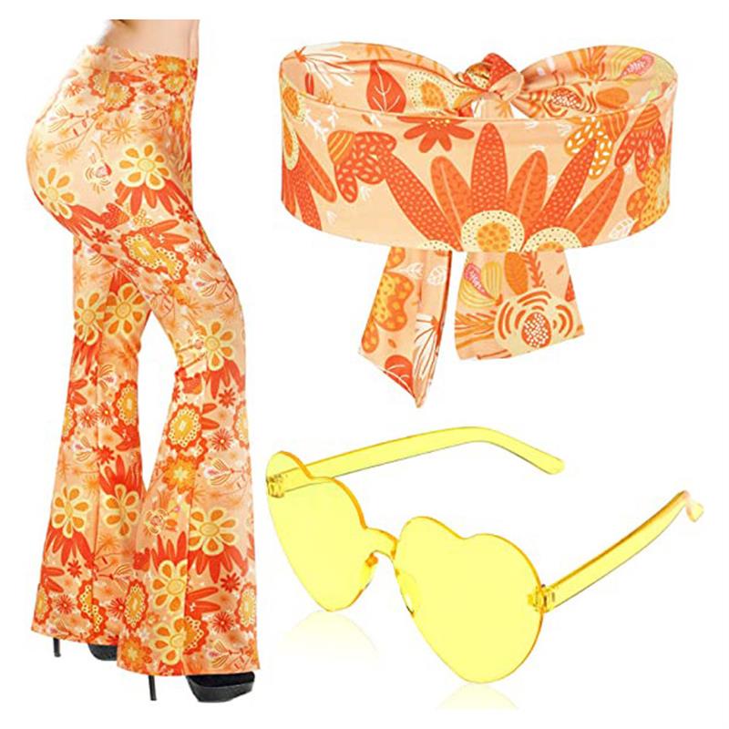 Bohemian Print Flared Pants Ha - đánh giá và giá Wide Leg Trouser 70S