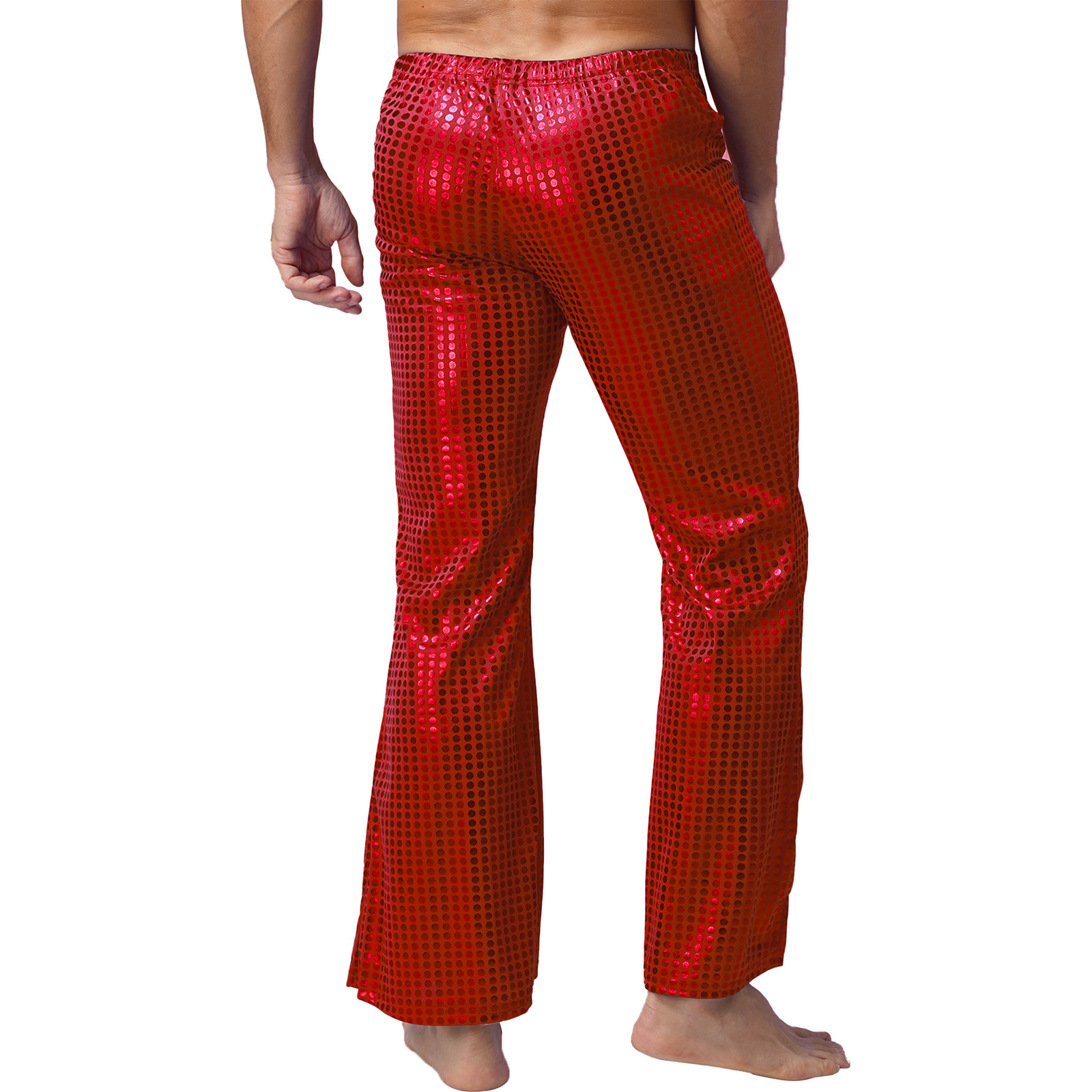 Mens 70s Shiny Sequins Hip Hop - đánh giá và giá Wide Leg Trouser 70S