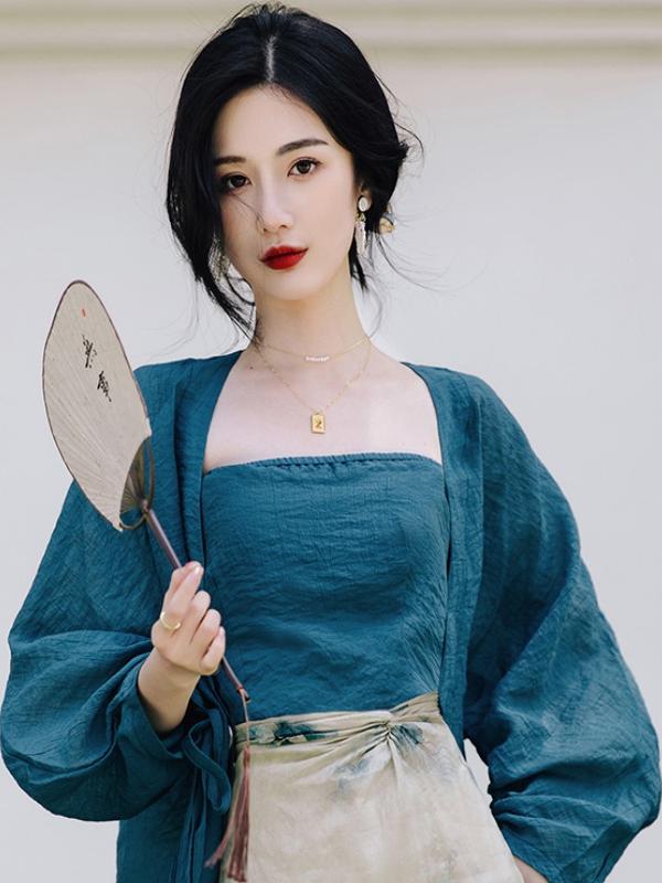 plus Size Floral Print Open Ca - đánh giá và giá Vintage Fashion In Chinese