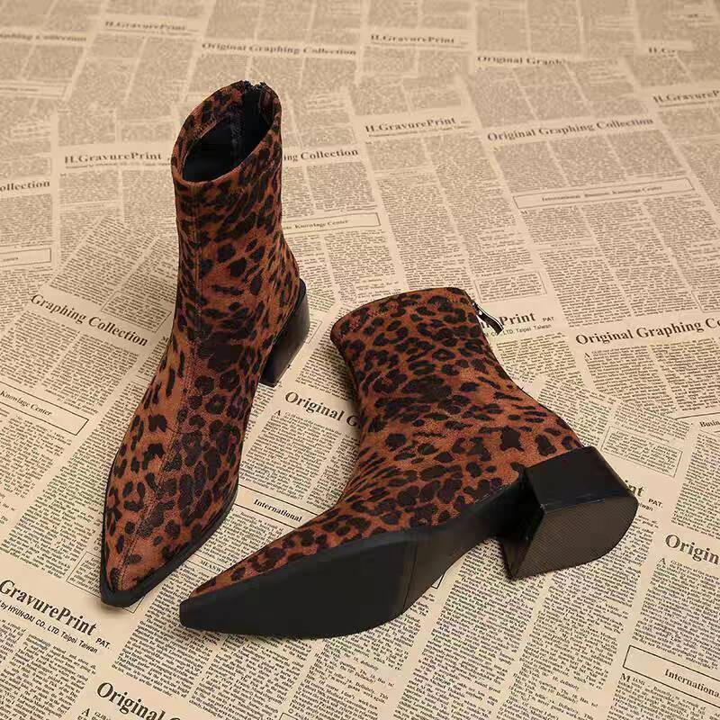 New Low Heel Women Mordern Ank - đánh giá và giá Vintage Fashion Style Female