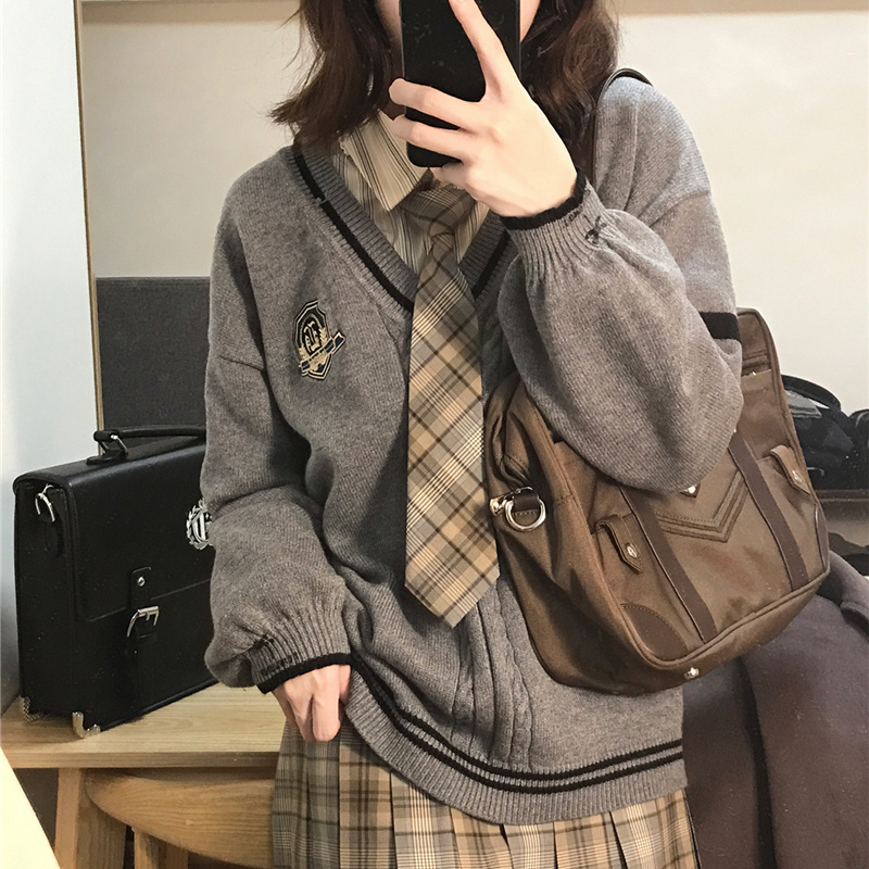 Deeptown Vintage Preppy Nữ Áo  - đánh giá và giá Vintage Fashion Style Female