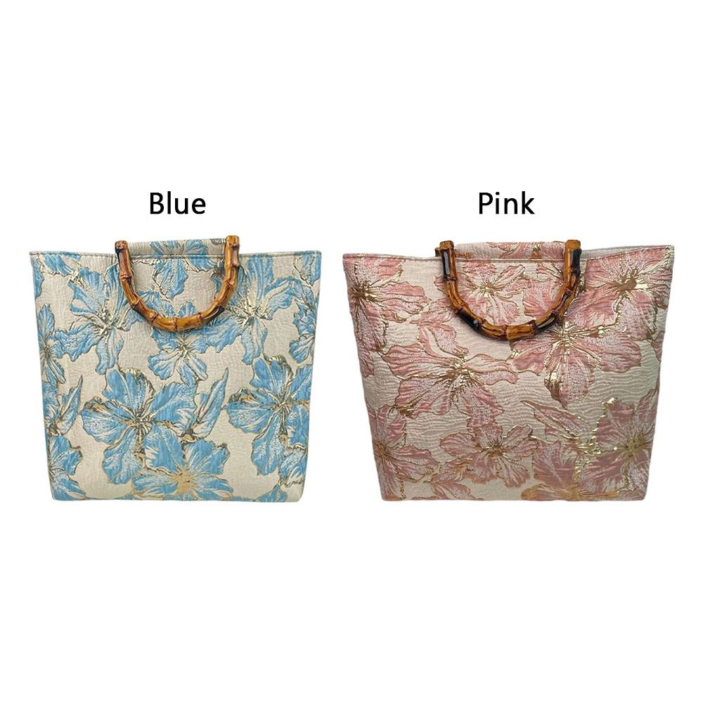 Bamboo Handle Hanfu Tote Bag V - đánh giá và giá Vintage Fashion In Chinese