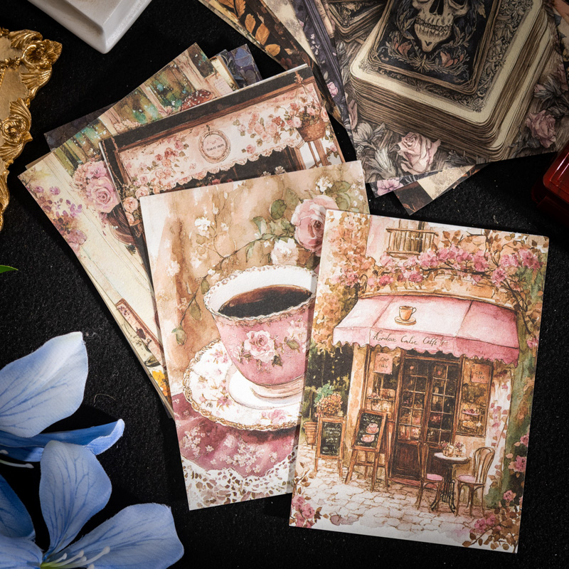 JIANQI 100Pcs Retro Handmade P - đánh giá và giá Vintage Fashion Magazines