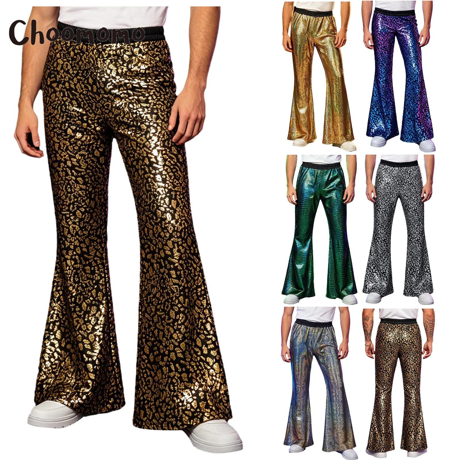 Mens Retro 70s 80s Disco Hippi - đánh giá và giá Wide Leg Trouser 70S