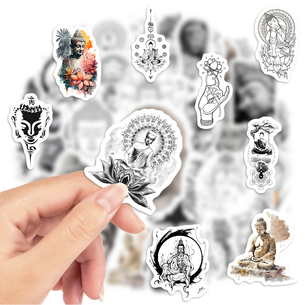 Buddha Aesthetics Stickers Yog - đánh giá và giá Vintage Fashion Magazines