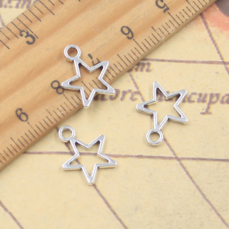 30pcs Charms Hollow Lovely Sta - đánh giá và giá Vintage Fashion Finds